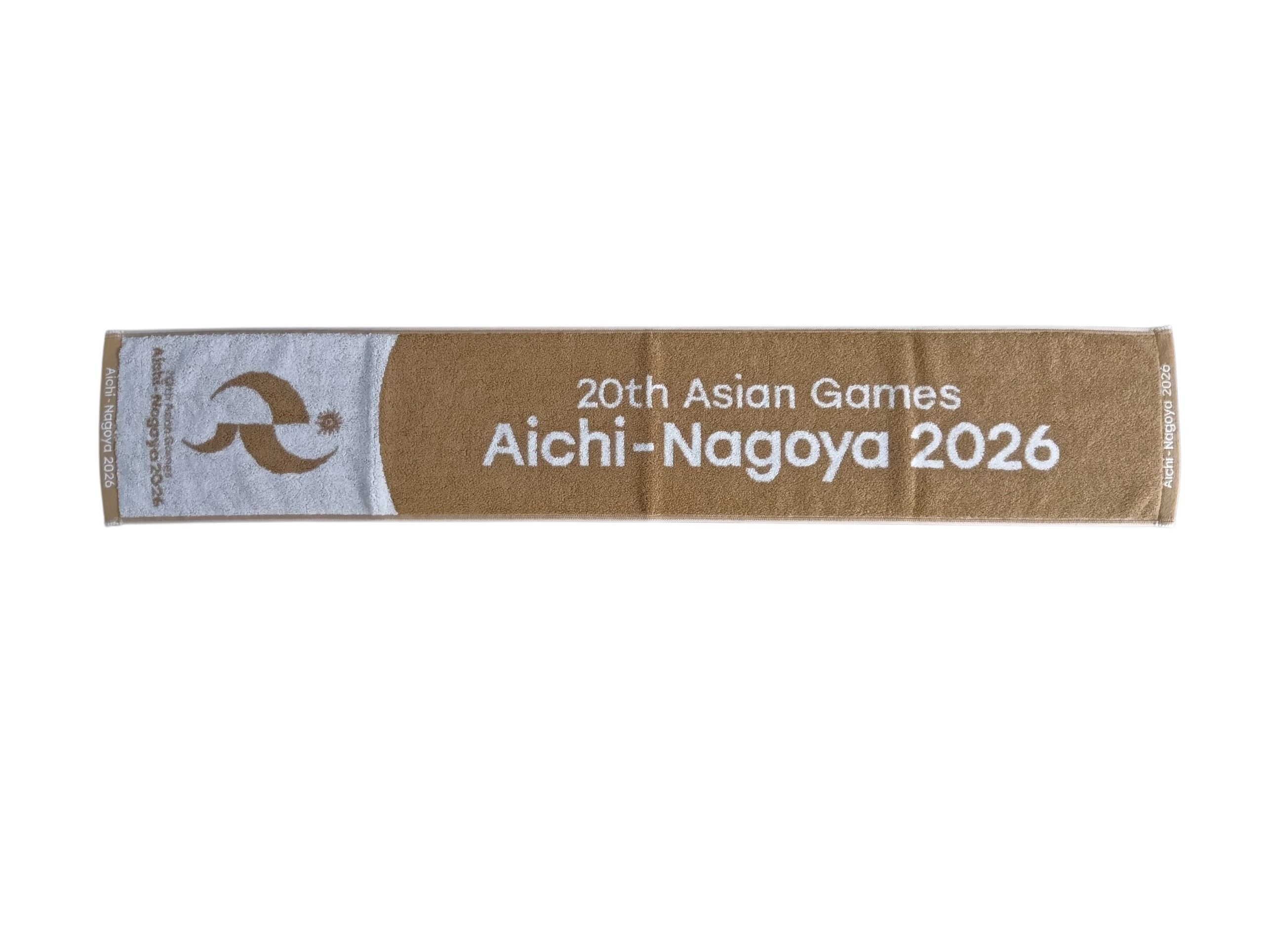 第20回アジア競技大会 タオルマフラー エンブレム01 オーカー – Aichi