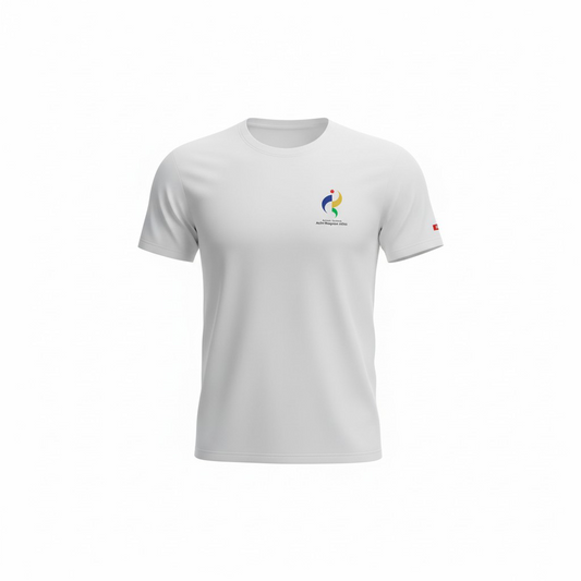 Tシャツ エンブレム01 ホワイト【アジア】