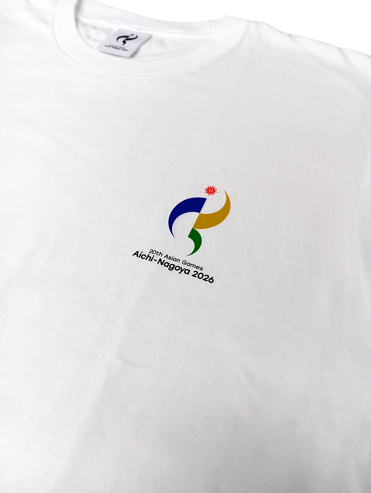 Tシャツ エンブレム01 ホワイト【アジア】