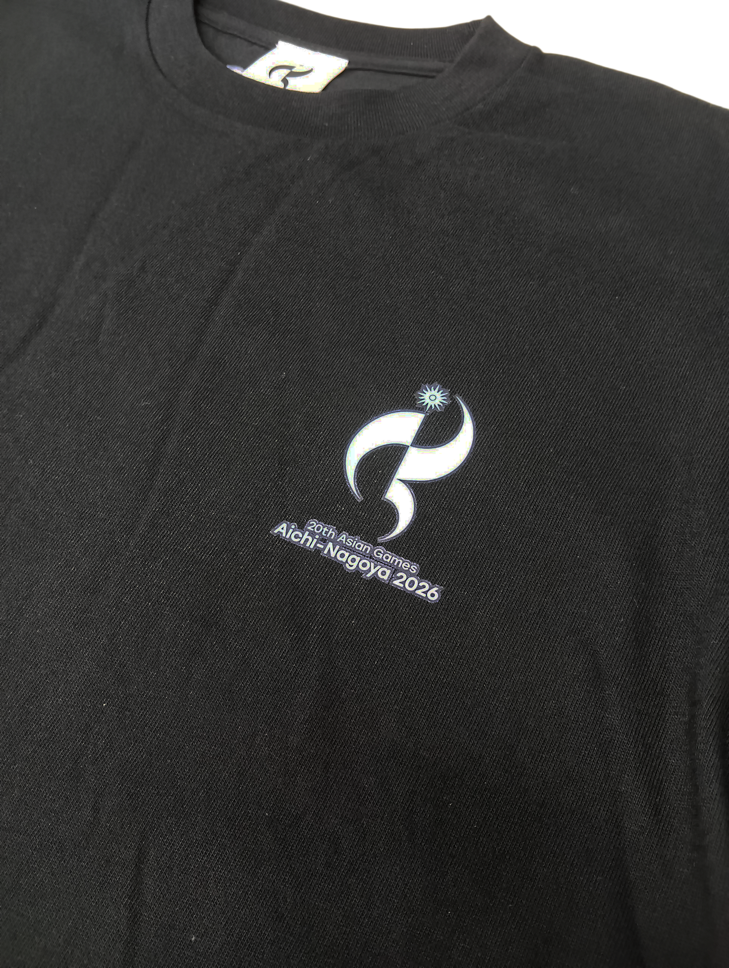 Tシャツ　エンブレム01　ブラック【アジア】