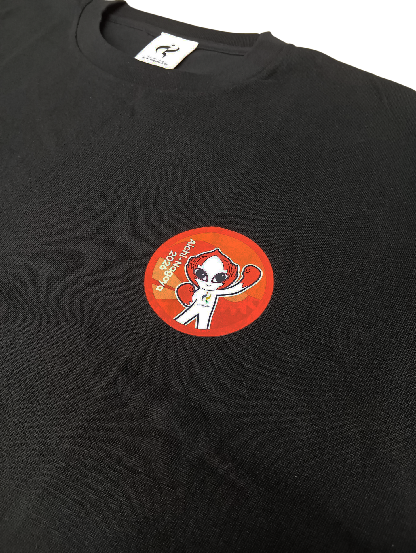 Tシャツ マスコット01 ブラック【アジア】