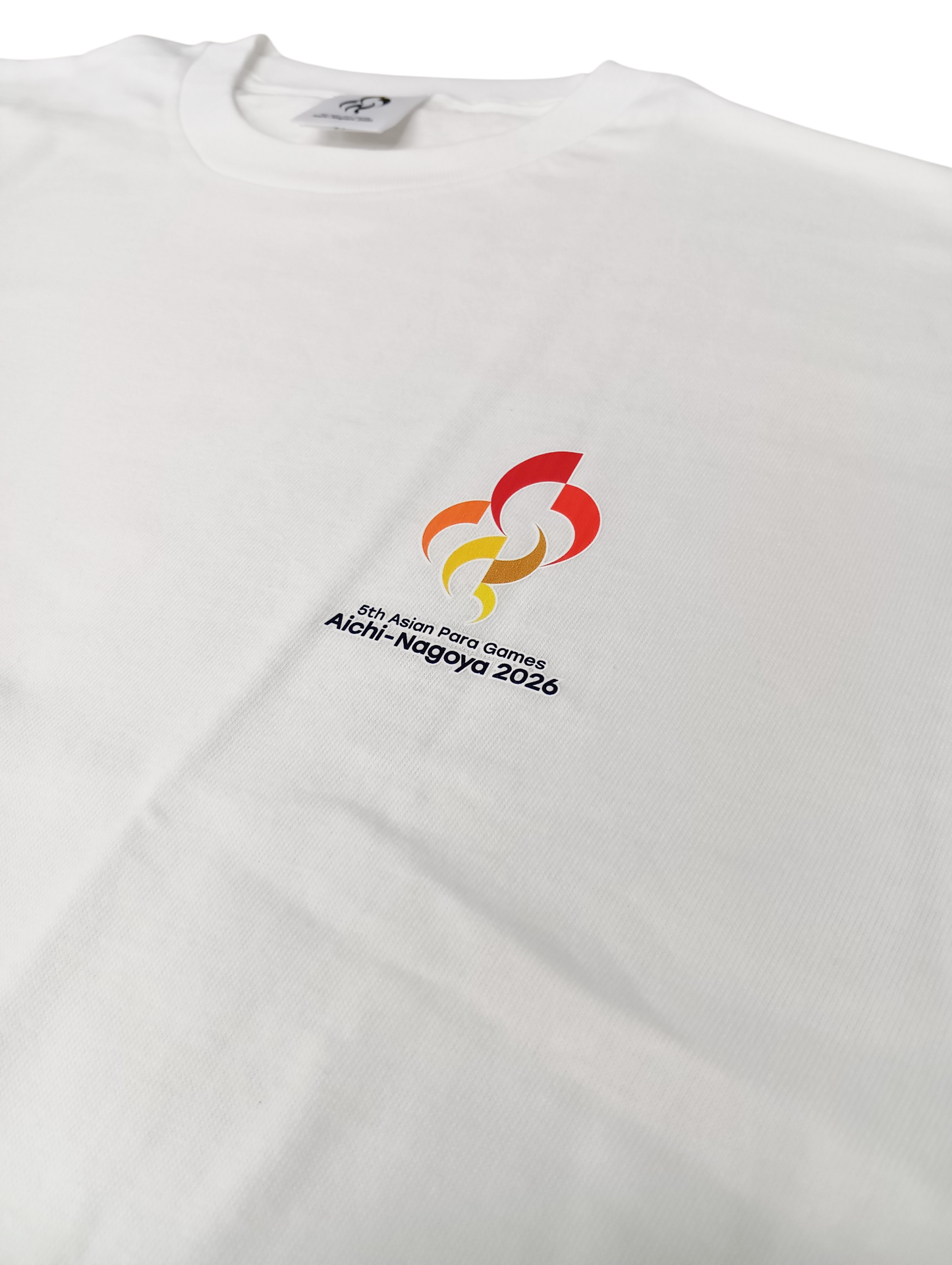 Tシャツ エンブレム01 ホワイト【パラ】