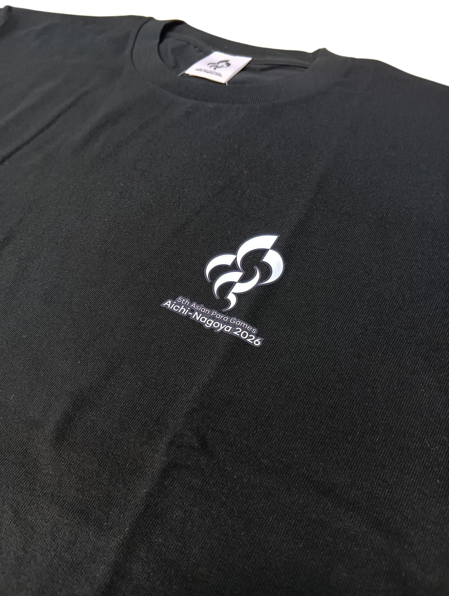 Tシャツ エンブレム01 ブラック【パラ】