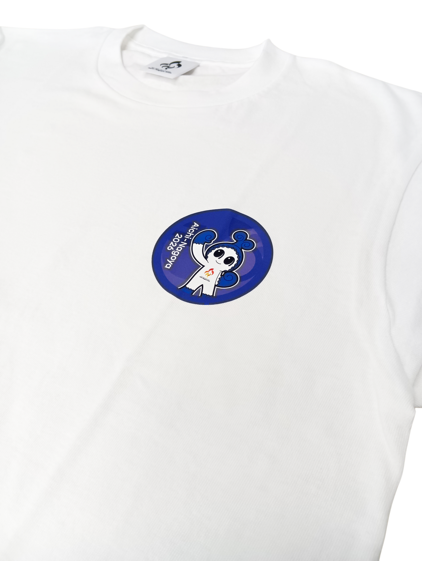 Tシャツ マスコット01 ホワイト【パラ】
