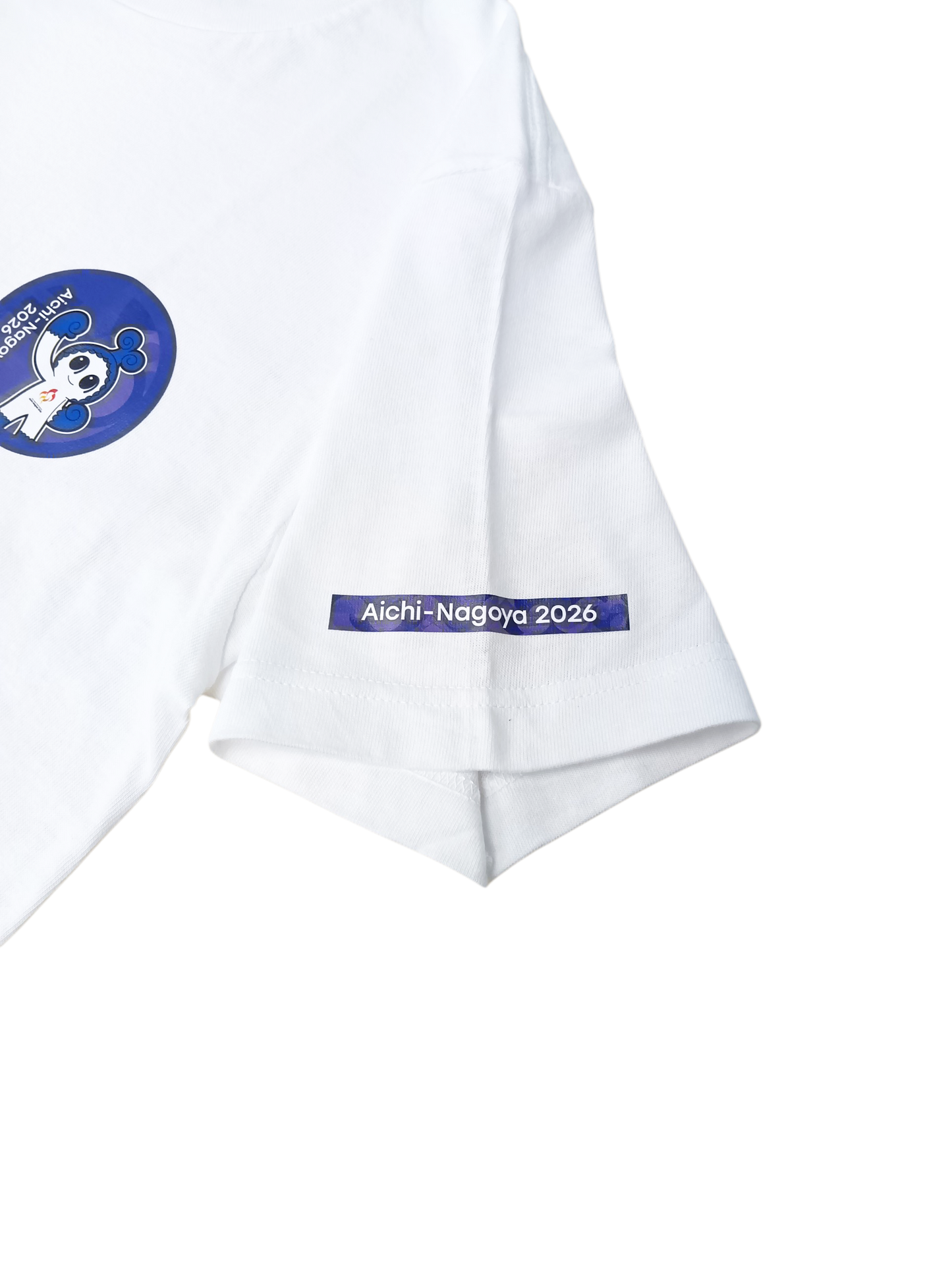 Tシャツ マスコット01 ホワイト【パラ】