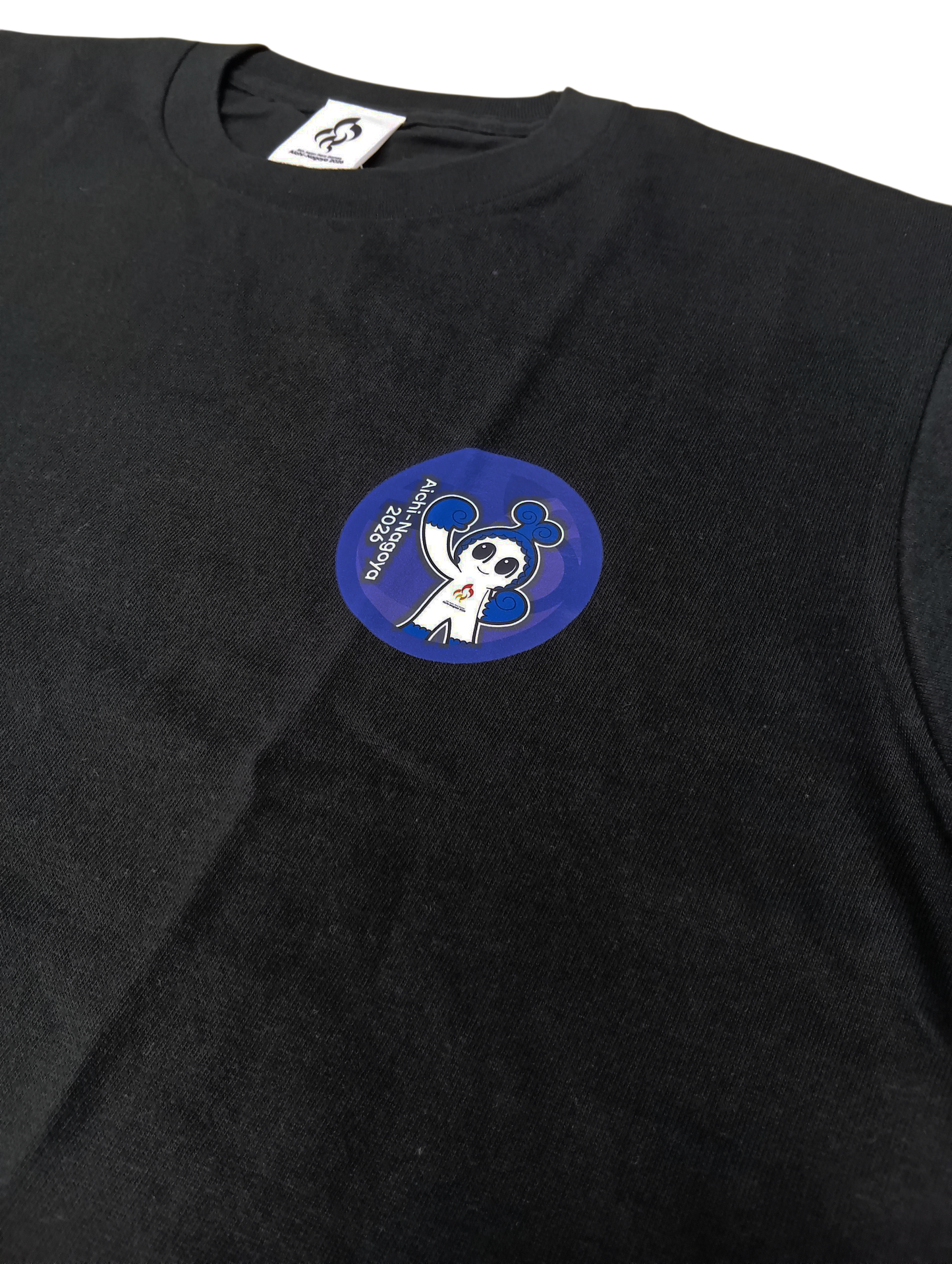 Tシャツ マスコット01 ブラック【パラ】
