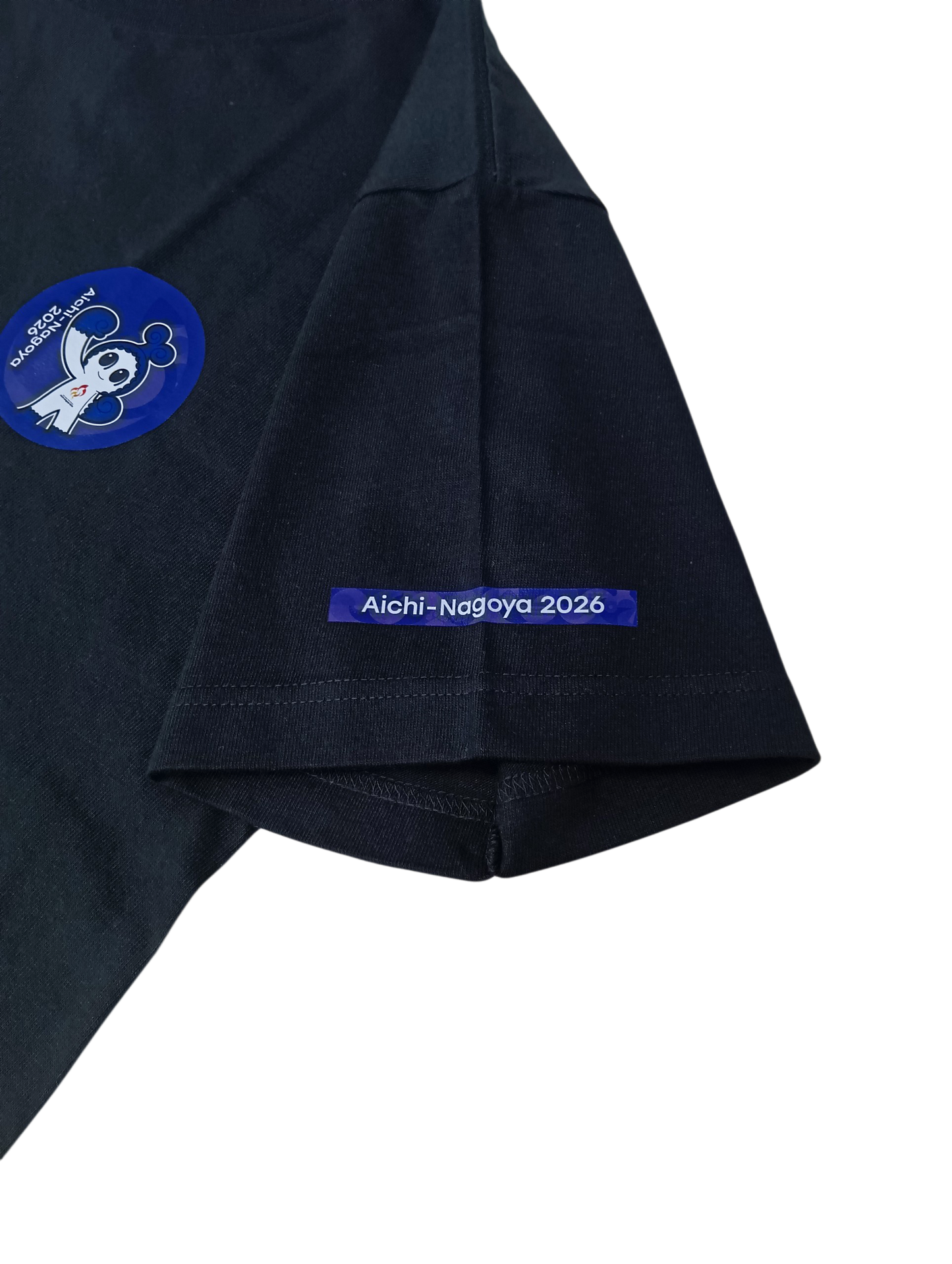 Tシャツ マスコット01 ブラック【パラ】