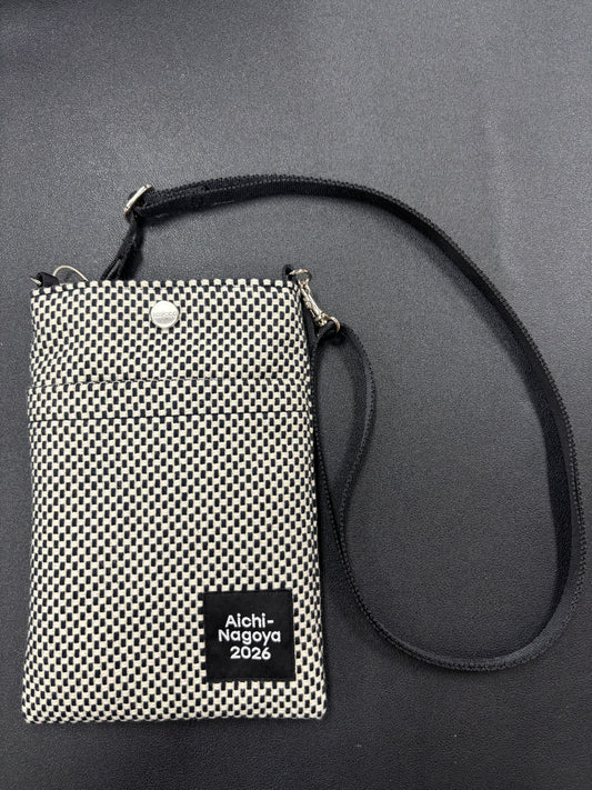 Mikawa Cotton Sashiko Weave Tanei Shoulder Pouch [Aichi/Nagoya 2026] 004