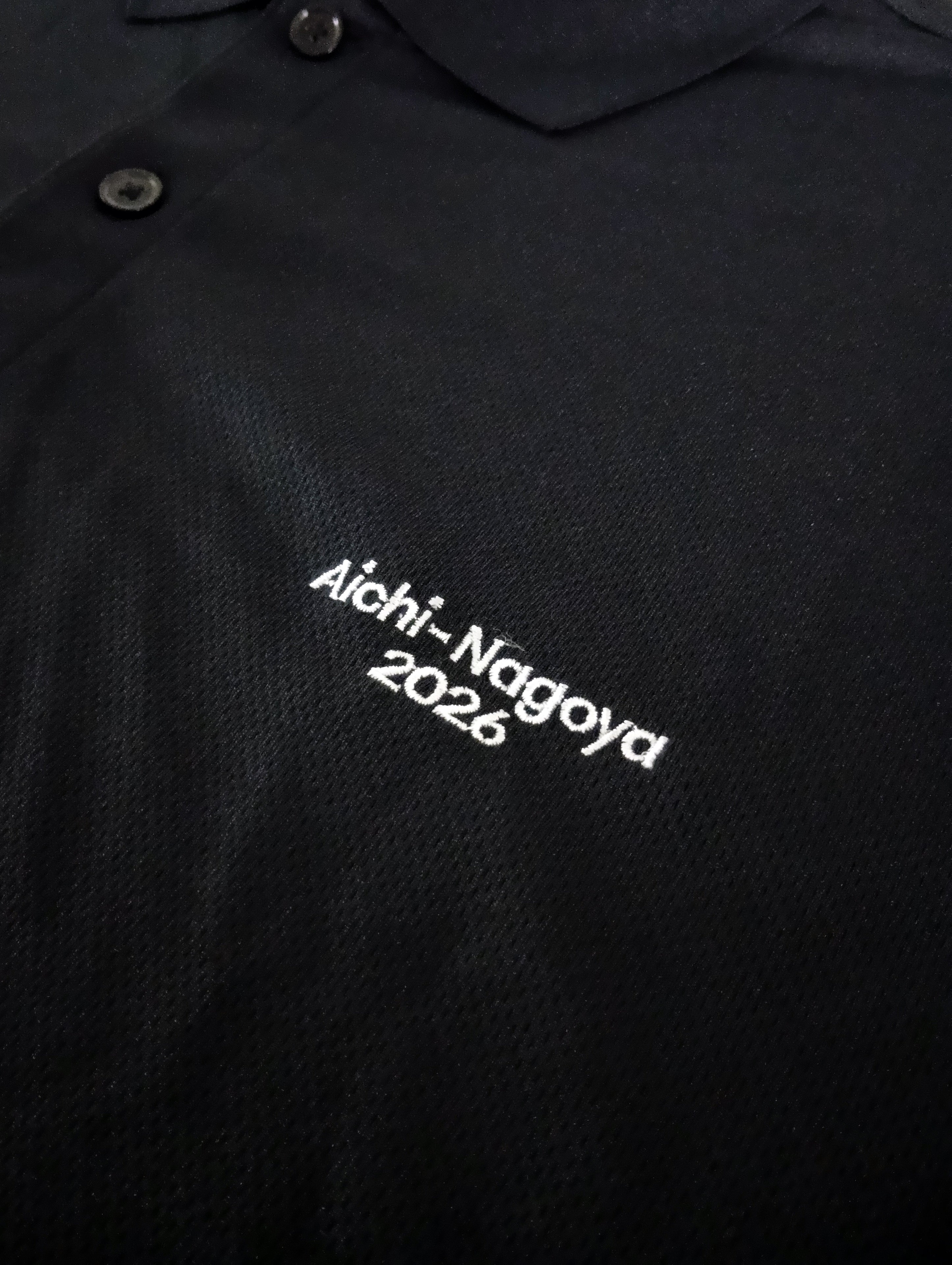 Aichi-Nagoya2026 ポロシャツ ロゴ01 ブラック – Aichi-Nagoya 2026