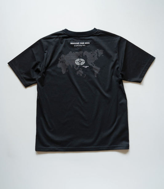日本製アップサイクルTシャツ ブラック【アジア】024 001