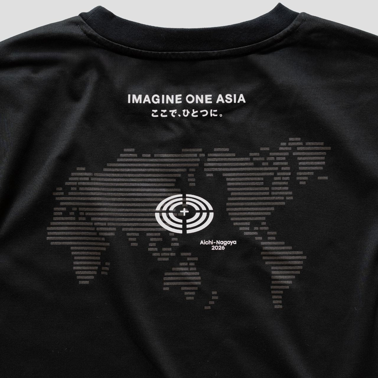 日本製アップサイクルTシャツ ブラック【アジア】024 001 – Aichi
