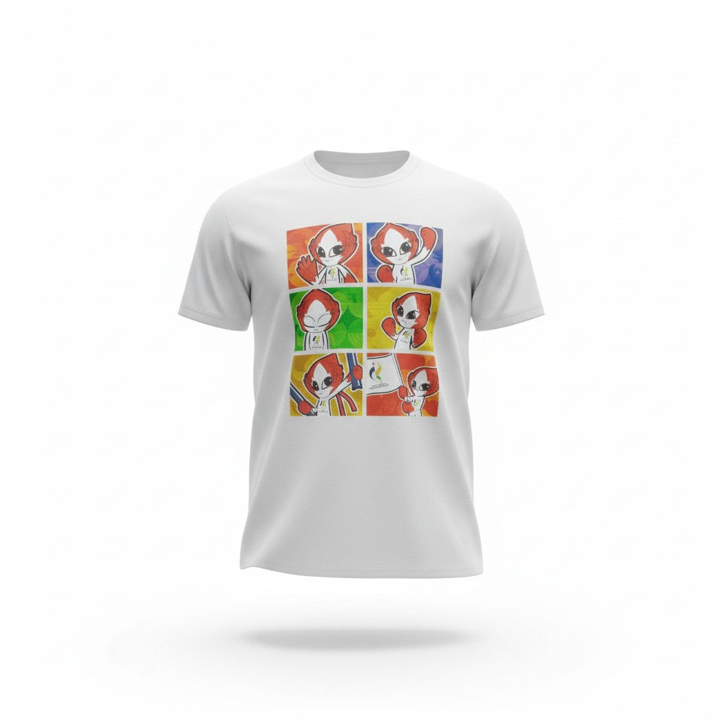 第20回アジア競技大会　Tシャツ　マスコット02