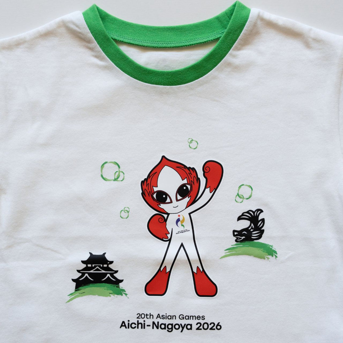 メモリー親子ペアTシャツキッズ　ホワイト【アジア】024 001