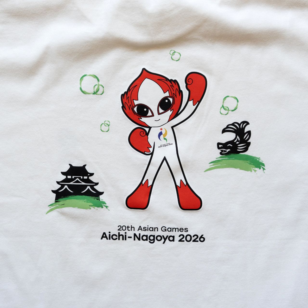 メモリー親子ペアTシャツ大人 ホワイト【アジア】024 001 – Aichi