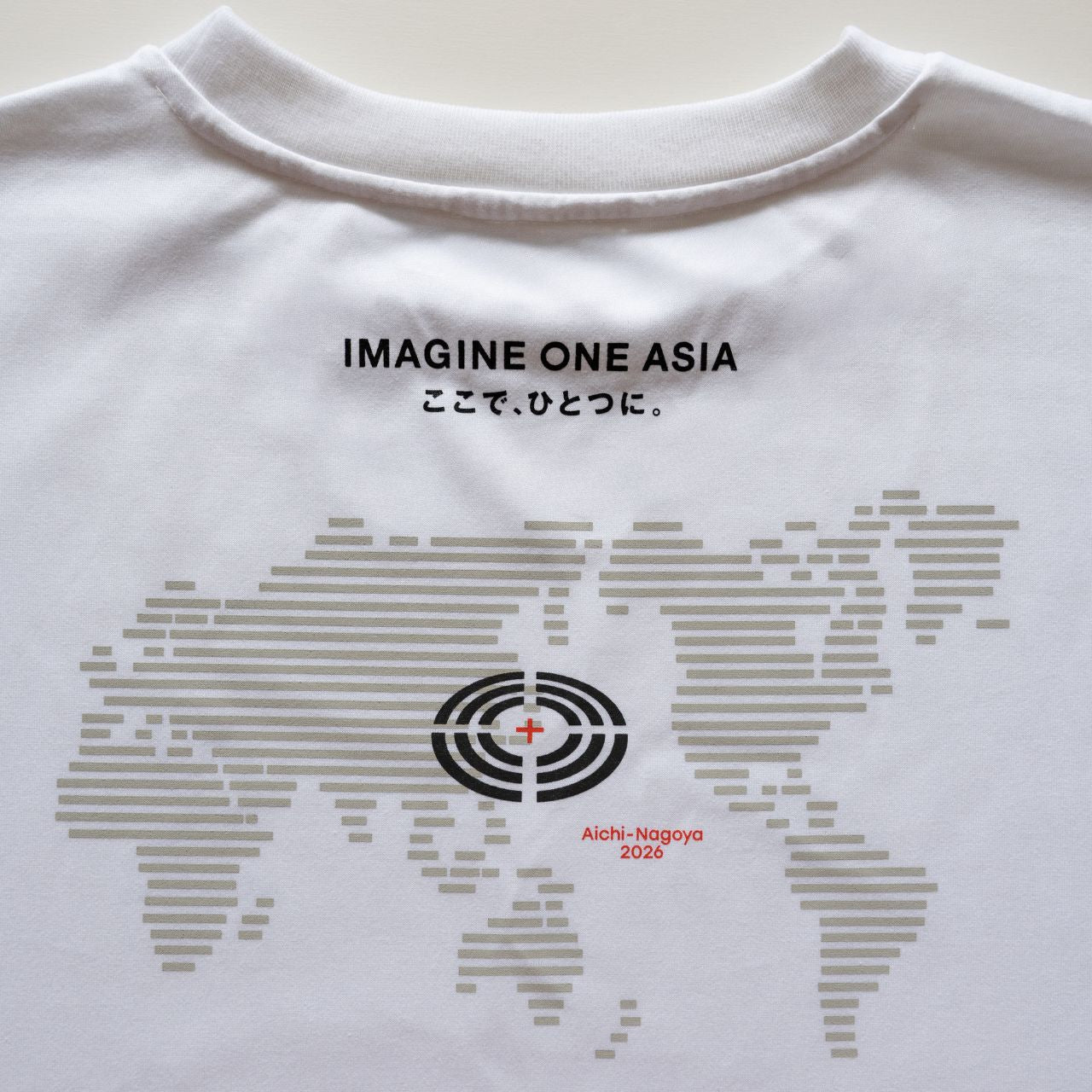 日本製アップサイクルTシャツ ホワイト【アジア】024 001 – Aichi