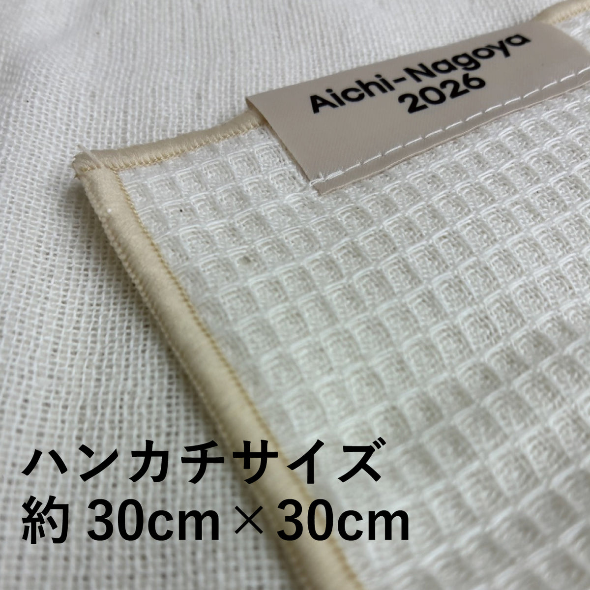 三河木綿イチオリ　ガーゼハンカチ 066 001